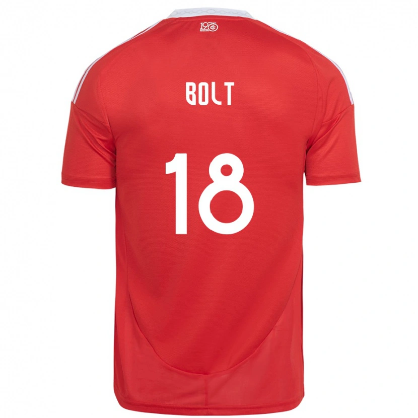 Danxen Herren Tamara Bolt #18 Rot Weiß Heimtrikot Trikot 2025/26 T-Shirt Österreich