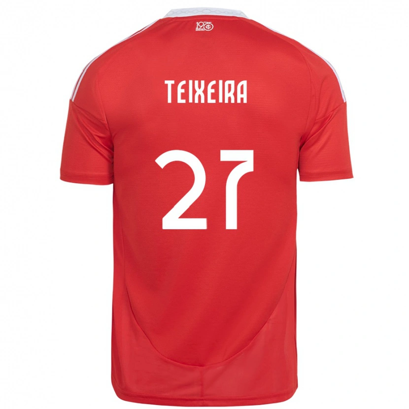 Danxen Herren Danny Teixeira #27 Rot Weiß Heimtrikot Trikot 2025/26 T-Shirt Österreich