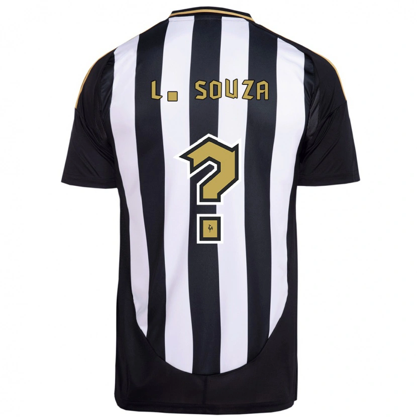 Danxen Herren Lucas Souza #0 Weiß Schwarz Heimtrikot Trikot 2025/26 T-Shirt Österreich