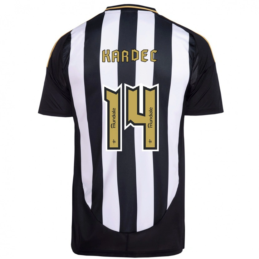 Danxen Herren Alan Kardec #14 Weiß Schwarz Heimtrikot Trikot 2025/26 T-Shirt Österreich