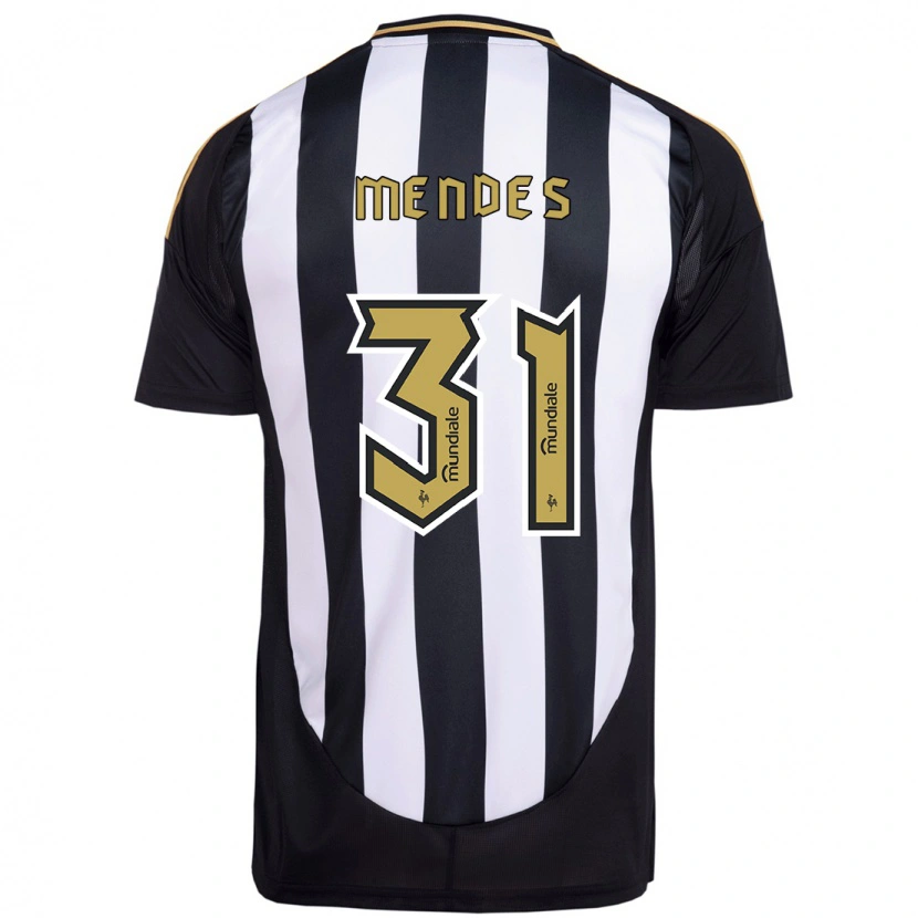 Danxen Herren Matheus Mendes #31 Weiß Schwarz Heimtrikot Trikot 2025/26 T-Shirt Österreich