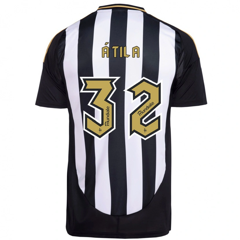 Danxen Herren Gabriel Átila #32 Weiß Schwarz Heimtrikot Trikot 2025/26 T-Shirt Österreich