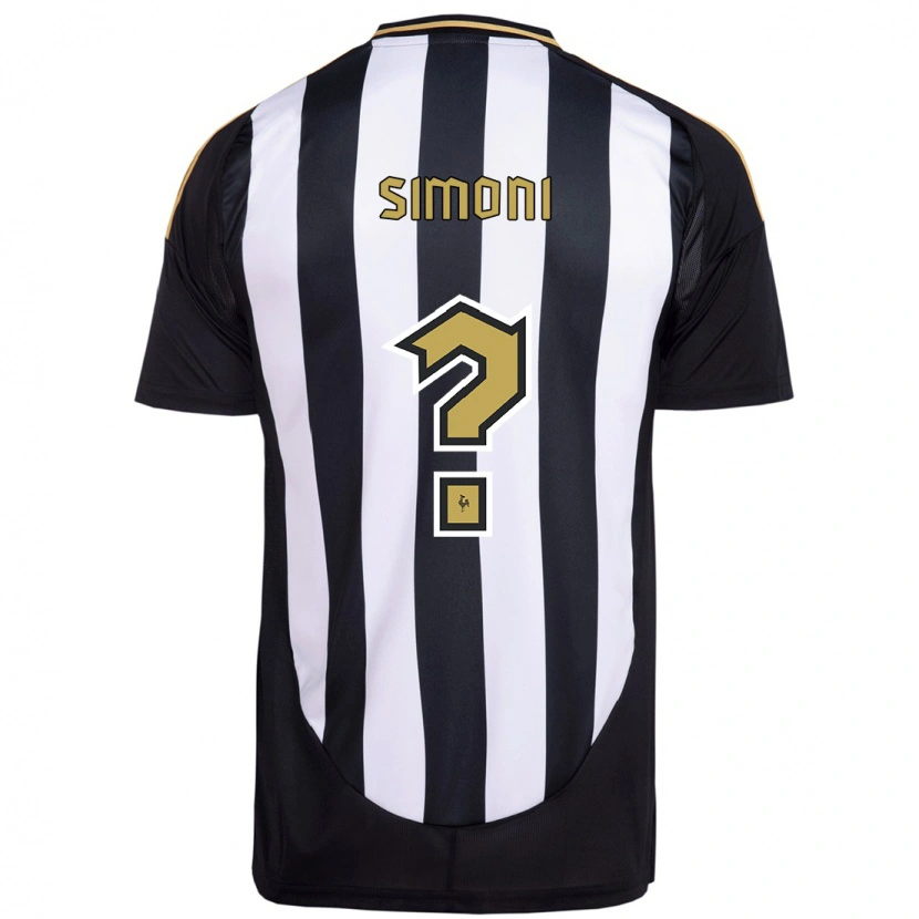 Danxen Herren Leo Simoni #0 Weiß Schwarz Heimtrikot Trikot 2025/26 T-Shirt Österreich