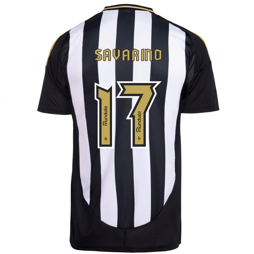 Danxen Herren Jefferson Savarino #17 Weiß Schwarz Heimtrikot Trikot 2025/26 T-Shirt Österreich