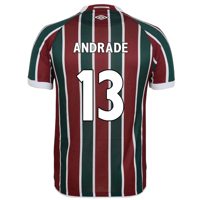 Danxen Herren Felipe Andrade #13 Grün Kastanienbraun Weiß Heimtrikot Trikot 2025/26 T-Shirt Österreich
