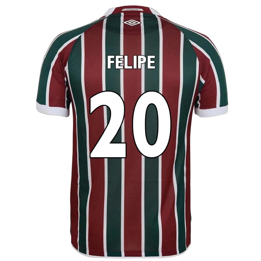 Danxen Herren Yago Felipe #20 Grün Kastanienbraun Weiß Heimtrikot Trikot 2025/26 T-Shirt Österreich