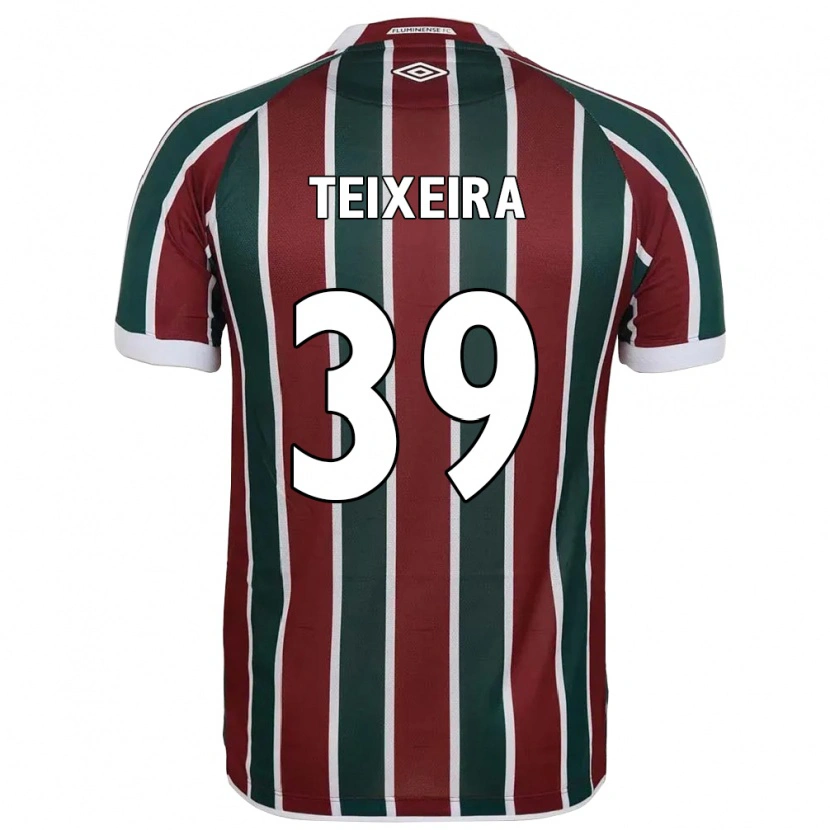 Danxen Herren Gabriel Teixeira #39 Grün Kastanienbraun Weiß Heimtrikot Trikot 2025/26 T-Shirt Österreich
