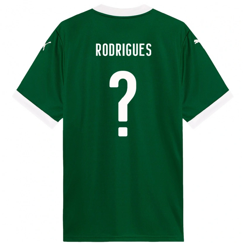 Danxen Herren César Rodrigues #0 Grün Weiß Heimtrikot Trikot 2025/26 T-Shirt Österreich