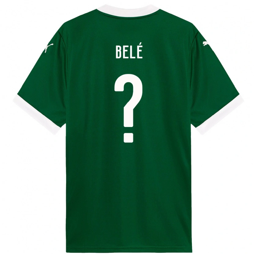 Danxen Herren Erick Belé #0 Grün Weiß Heimtrikot Trikot 2025/26 T-Shirt Österreich