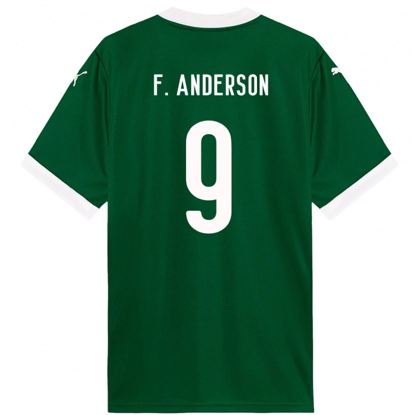 Danxen Herren Felipe Anderson #9 Grün Weiß Heimtrikot Trikot 2025/26 T-Shirt Österreich