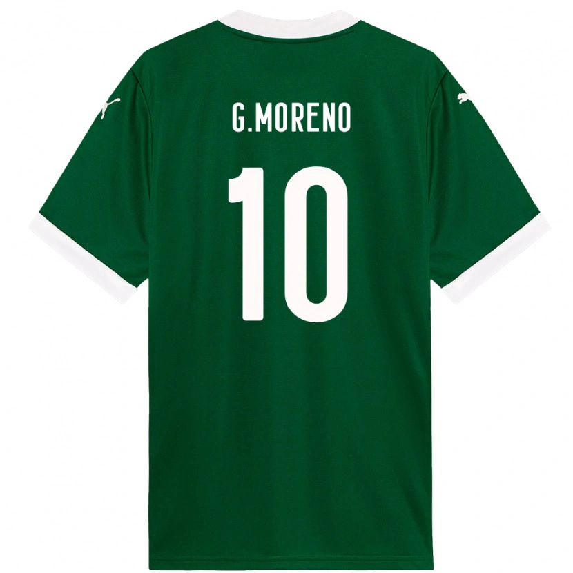 Danxen Herren Gerardo Moreno #10 Grün Weiß Heimtrikot Trikot 2025/26 T-Shirt Österreich