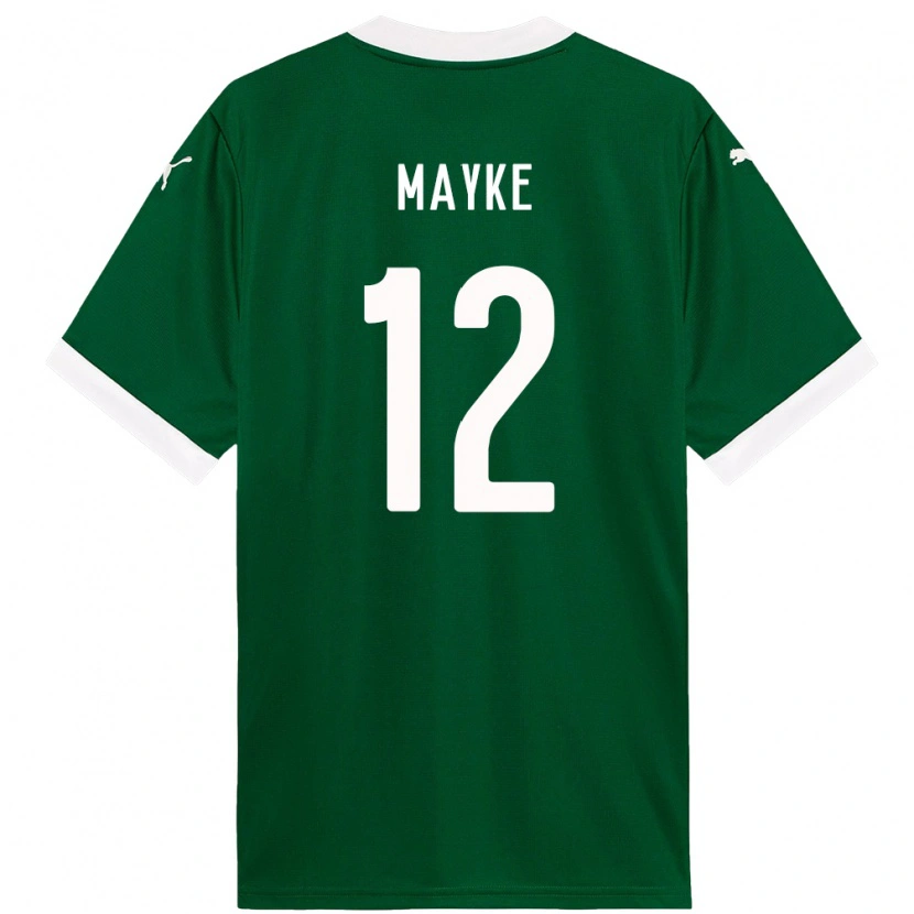 Danxen Herren Mayke #12 Grün Weiß Heimtrikot Trikot 2025/26 T-Shirt Österreich