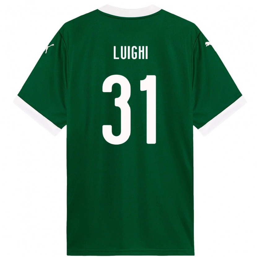 Danxen Herren Luighi #31 Grün Weiß Heimtrikot Trikot 2025/26 T-Shirt Österreich