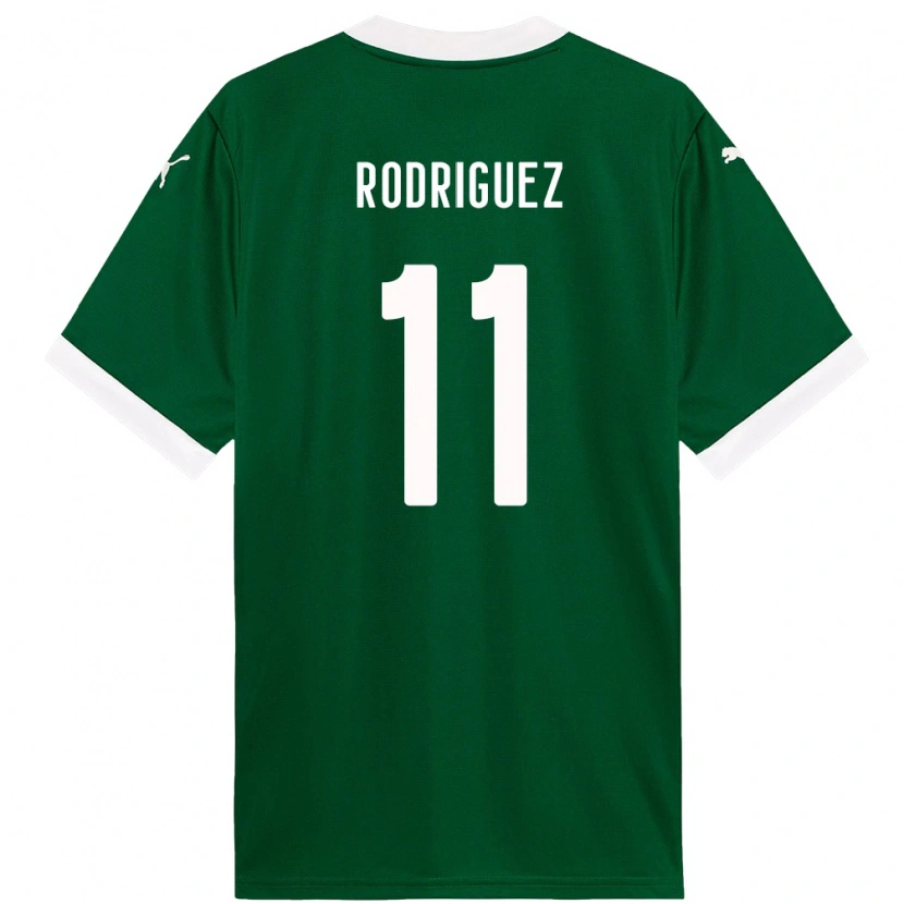 Danxen Herren Yamila Rodríguez #11 Grün Weiß Heimtrikot Trikot 2025/26 T-Shirt Österreich