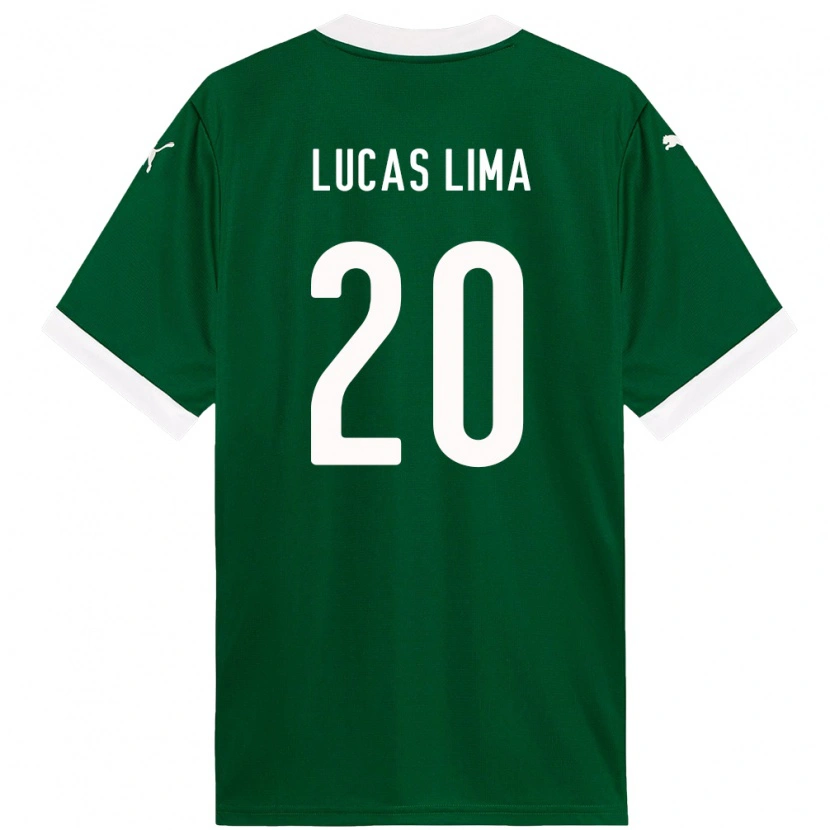 Danxen Herren Lucas Lima #20 Grün Weiß Heimtrikot Trikot 2025/26 T-Shirt Österreich