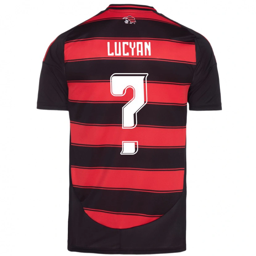 Danxen Herren Lucyan #0 Rot Schwarz Heimtrikot Trikot 2025/26 T-Shirt Österreich