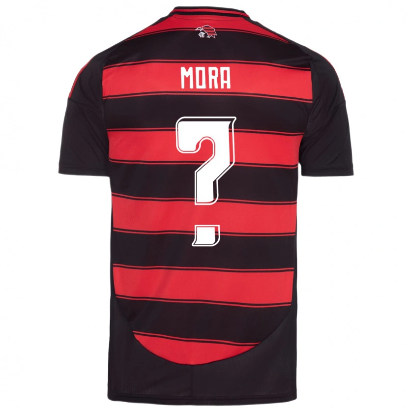 Danxen Herren Jorge Mora #0 Rot Schwarz Heimtrikot Trikot 2025/26 T-Shirt Österreich
