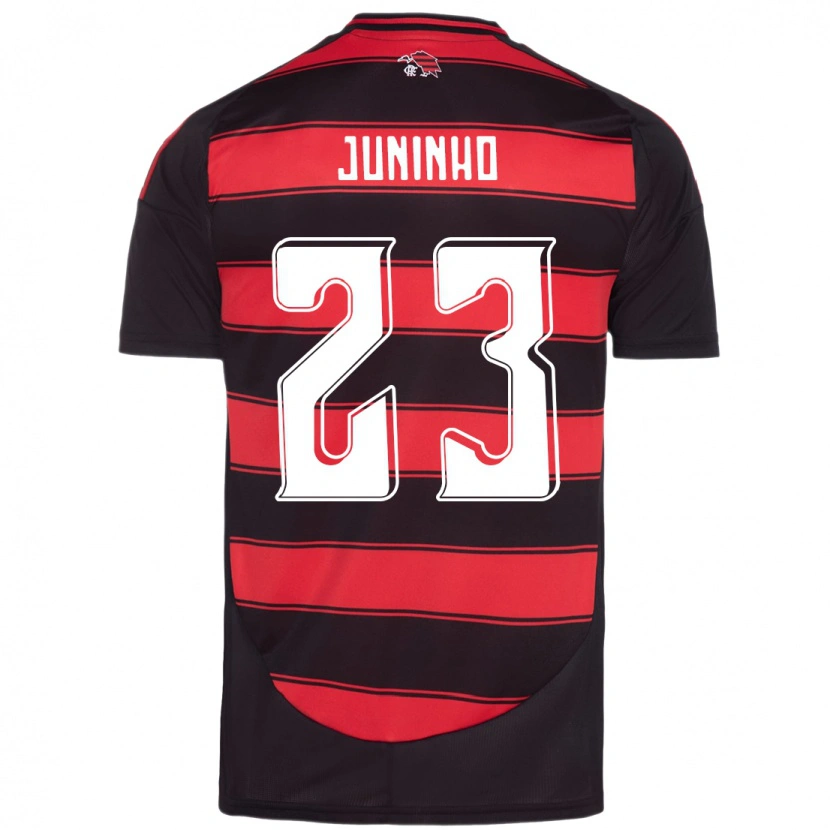 Danxen Herren Juninho #23 Rot Schwarz Heimtrikot Trikot 2025/26 T-Shirt Österreich