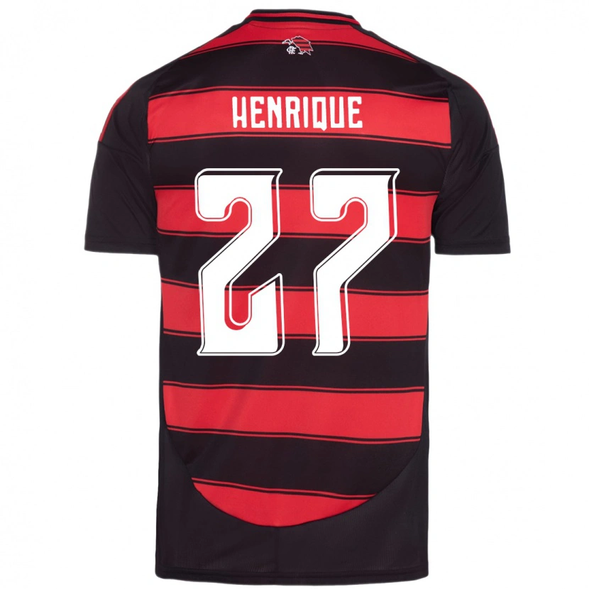 Danxen Herren Bruno Henrique #27 Rot Schwarz Heimtrikot Trikot 2025/26 T-Shirt Österreich