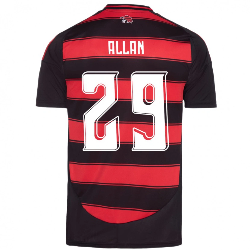 Danxen Herren Allan #29 Rot Schwarz Heimtrikot Trikot 2025/26 T-Shirt Österreich