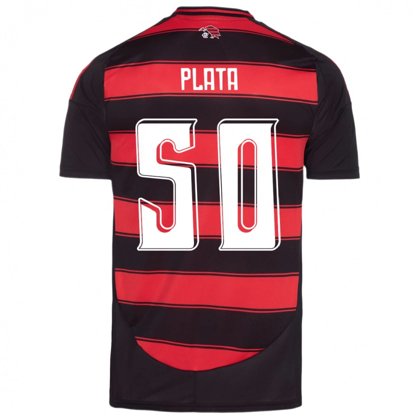 Danxen Herren Gonzalo Plata #50 Rot Schwarz Heimtrikot Trikot 2025/26 T-Shirt Österreich