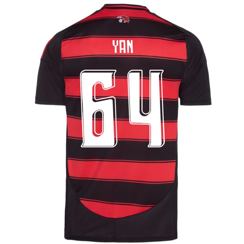 Danxen Herren Wallace Yan #64 Rot Schwarz Heimtrikot Trikot 2025/26 T-Shirt Österreich
