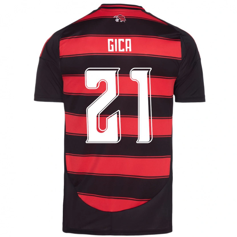 Danxen Herren Gica #21 Rot Schwarz Heimtrikot Trikot 2025/26 T-Shirt Österreich