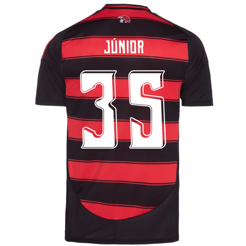 Danxen Herren Kaylaine Júnior #35 Rot Schwarz Heimtrikot Trikot 2025/26 T-Shirt Österreich