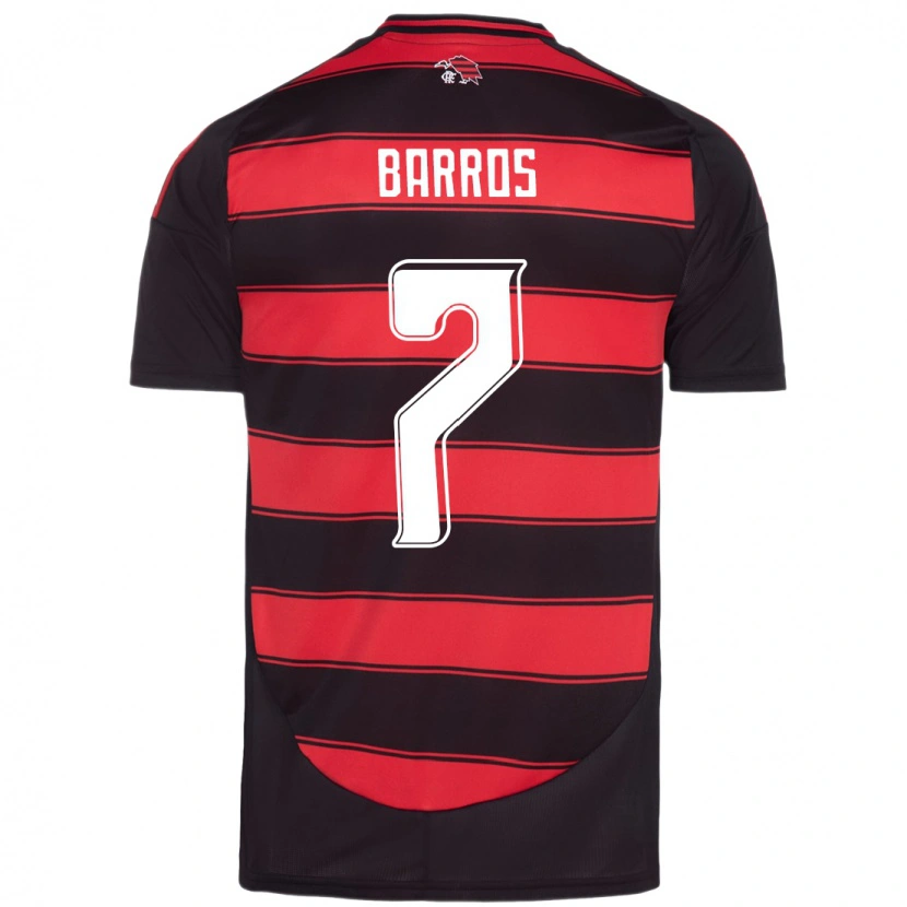 Danxen Herren Rafa Barros #7 Rot Schwarz Heimtrikot Trikot 2025/26 T-Shirt Österreich