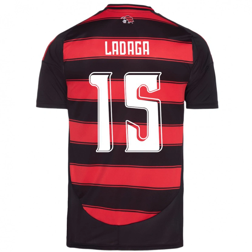 Danxen Herren Carol Ladaga #15 Rot Schwarz Heimtrikot Trikot 2025/26 T-Shirt Österreich