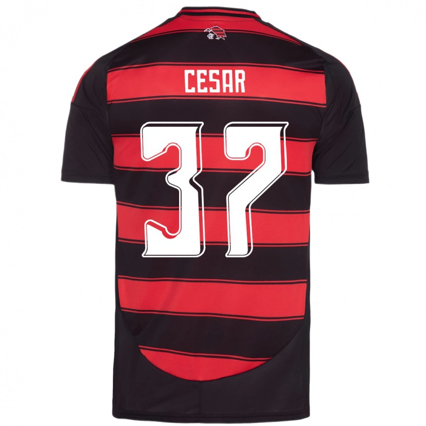Danxen Herren Cesar #37 Rot Schwarz Heimtrikot Trikot 2025/26 T-Shirt Österreich