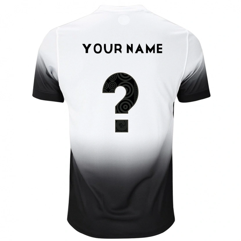 Danxen Herren Ihren Namen #0 Weiß Schwarz Heimtrikot Trikot 2025/26 T-Shirt Österreich