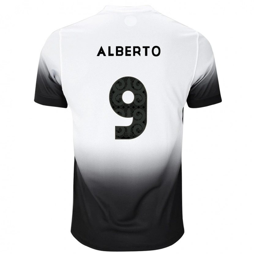 Danxen Herren Yuri Alberto #9 Weiß Schwarz Heimtrikot Trikot 2025/26 T-Shirt Österreich