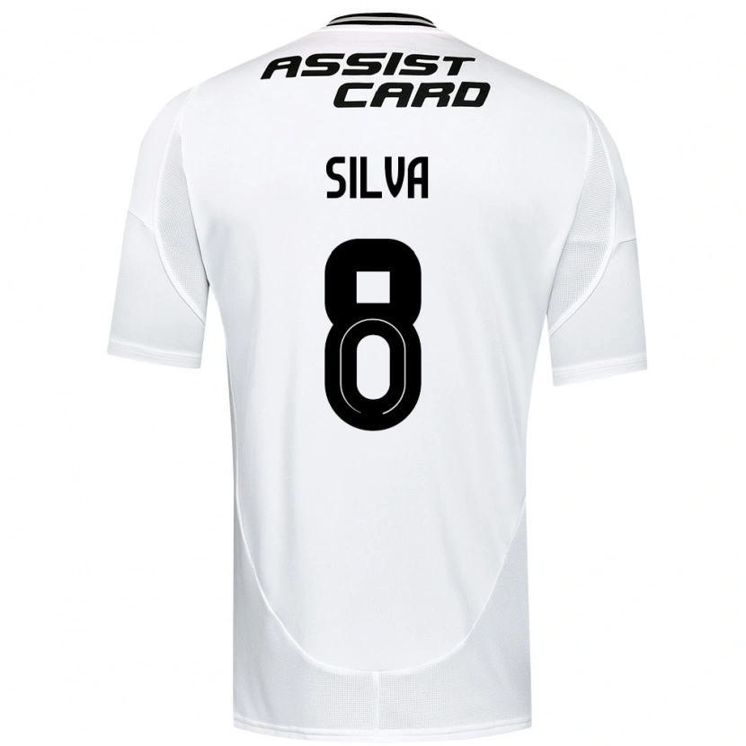 Danxen Herren Bastián Silva #8 Schwarz Weiß Gelb Heimtrikot Trikot 2025/26 T-Shirt Österreich
