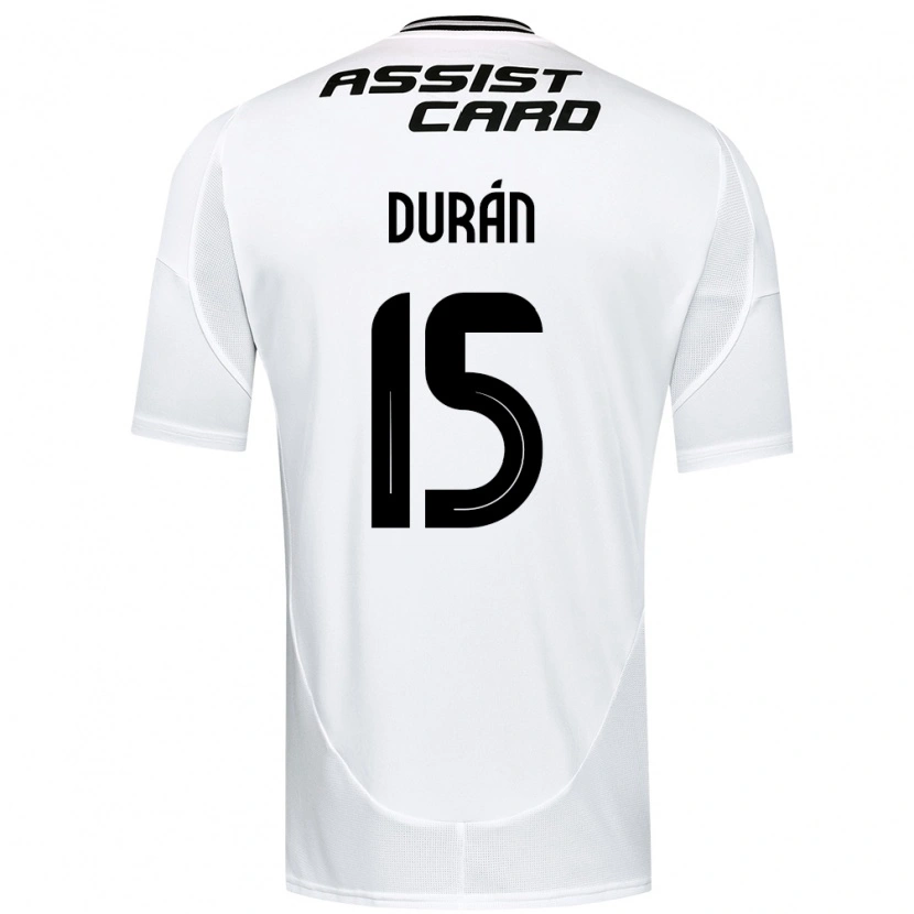 Danxen Herren José Durán #15 Schwarz Weiß Gelb Heimtrikot Trikot 2025/26 T-Shirt Österreich
