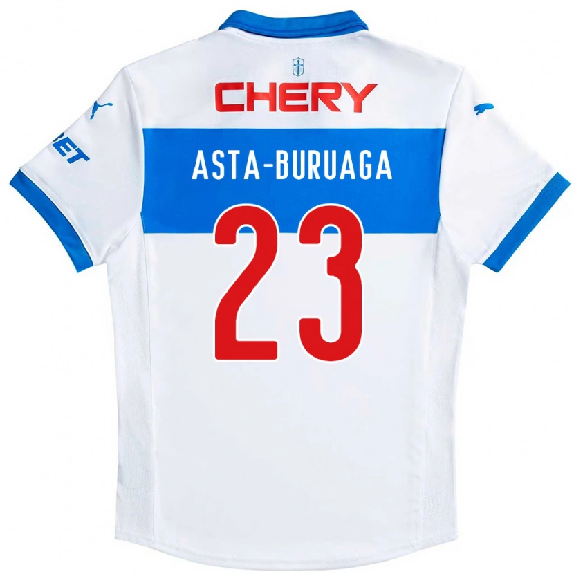 Danxen Herren Tomás Asta-Buruaga #23 Schwarz Blau Heimtrikot Trikot 2025/26 T-Shirt Österreich