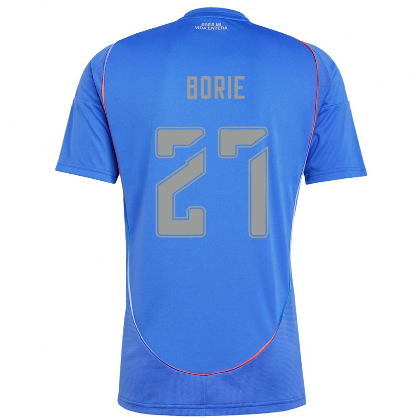 Danxen Herren Emilie Borie #27 Himmelblau Heimtrikot Trikot 2025/26 T-Shirt Österreich