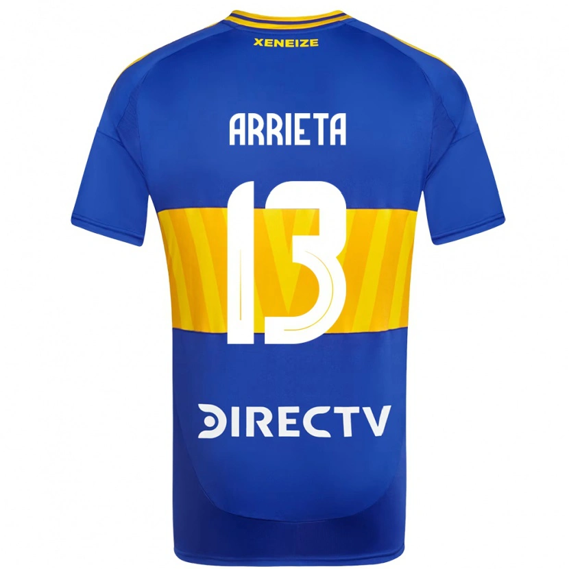 Danxen Herren Thomas Arrieta #13 Königsblau Gelb Heimtrikot Trikot 2025/26 T-Shirt Österreich