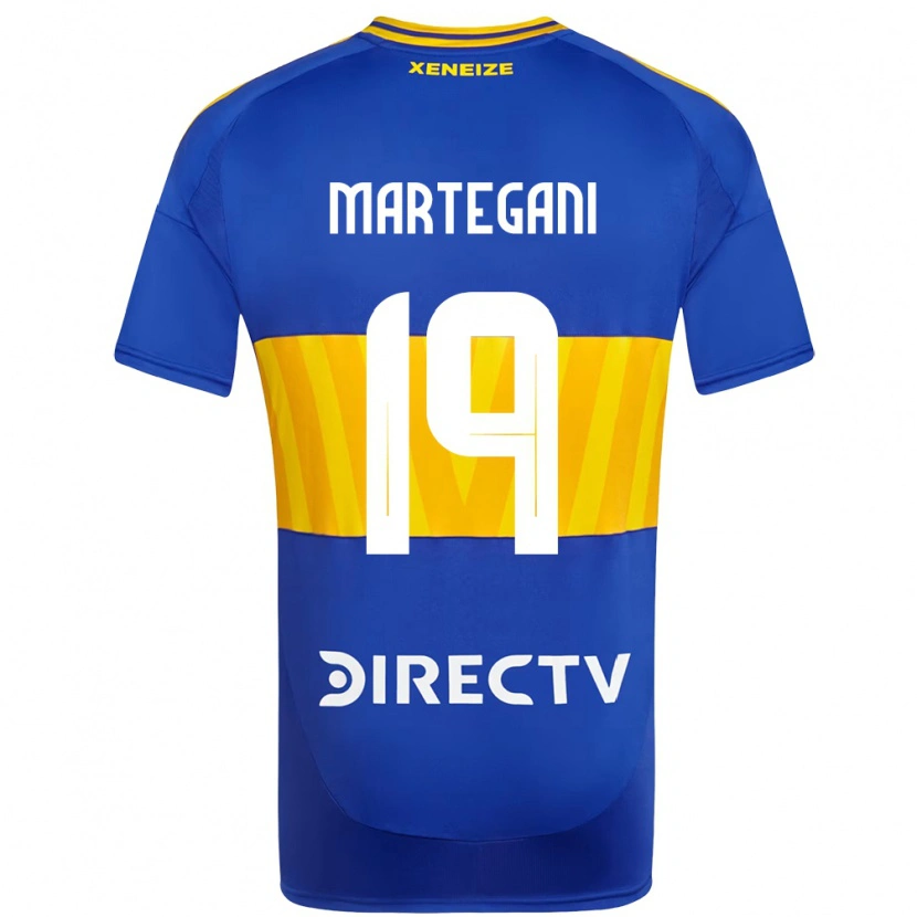 Danxen Herren Agustín Martegani #19 Königsblau Gelb Heimtrikot Trikot 2025/26 T-Shirt Österreich