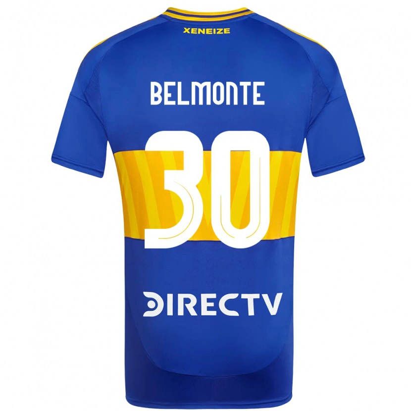 Danxen Herren Tomás Belmonte #30 Königsblau Gelb Heimtrikot Trikot 2025/26 T-Shirt Österreich