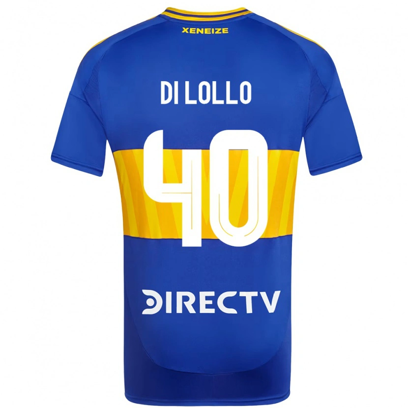 Danxen Herren Lautaro Di Lollo #40 Königsblau Gelb Heimtrikot Trikot 2025/26 T-Shirt Österreich