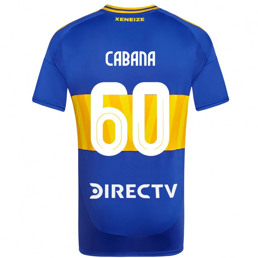 Danxen Herren Juan Pablo Cabana #60 Königsblau Gelb Heimtrikot Trikot 2025/26 T-Shirt Österreich