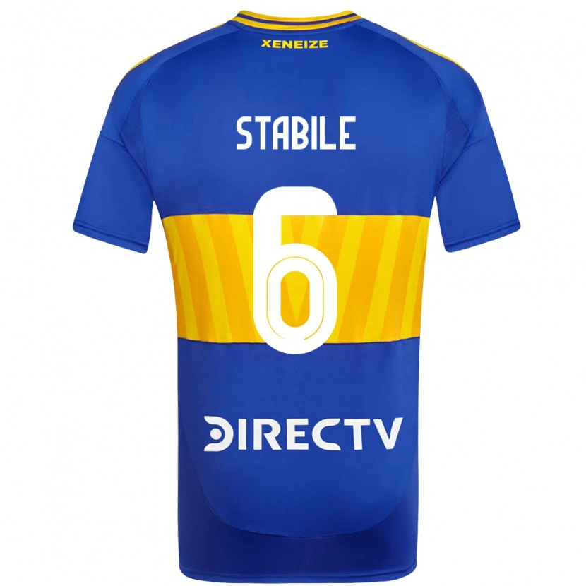 Danxen Herren Eliana Stábile #6 Königsblau Gelb Heimtrikot Trikot 2025/26 T-Shirt Österreich
