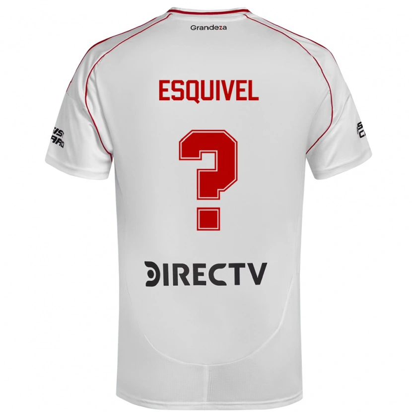Danxen Herren Felipe Esquivel #0 Weiß Rot Heimtrikot Trikot 2025/26 T-Shirt Österreich
