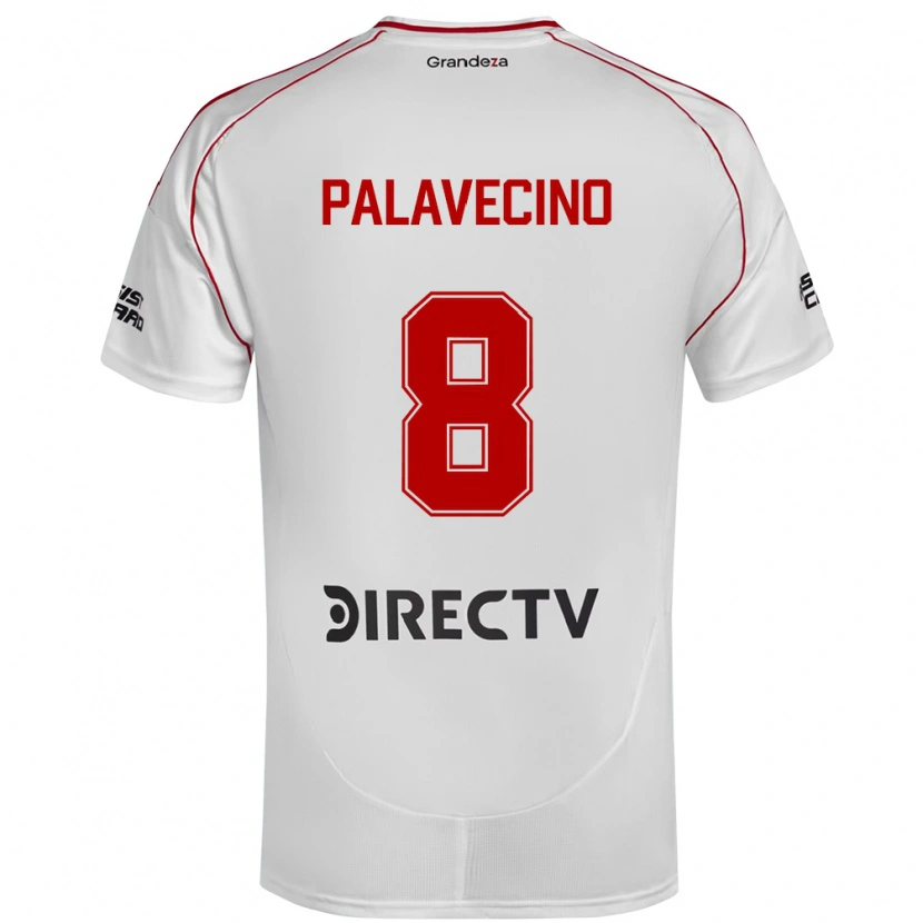 Danxen Herren Agustin Palavecino #8 Weiß Rot Heimtrikot Trikot 2025/26 T-Shirt Österreich
