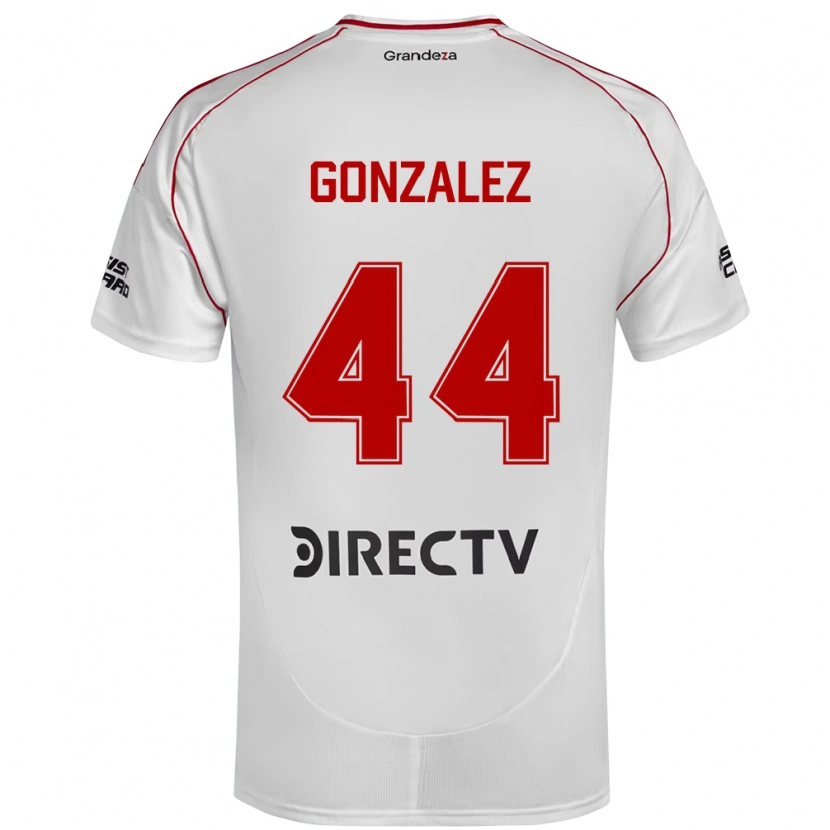 Danxen Herren Alexis González #44 Weiß Rot Heimtrikot Trikot 2025/26 T-Shirt Österreich