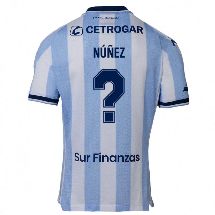 Danxen Herren Máximo Núñez #0 Himmelblau Heimtrikot Trikot 2025/26 T-Shirt Österreich