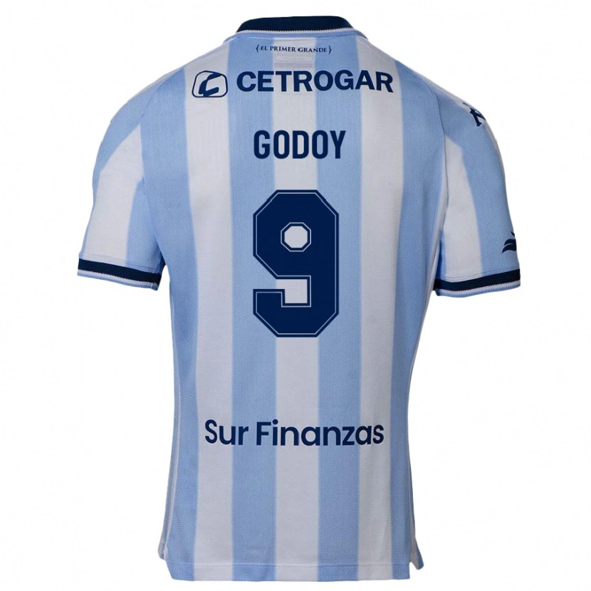 Danxen Herren Santiago Godoy #9 Himmelblau Heimtrikot Trikot 2025/26 T-Shirt Österreich
