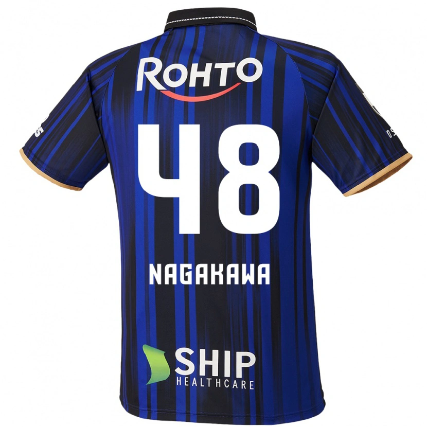 Danxen Herren Kanta Nagakawa #48 Blau Weiß Schwarz Heimtrikot Trikot 2025/26 T-Shirt Österreich