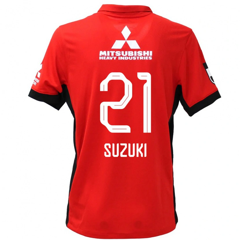 Danxen Herren Sawako Suzuki #21 Rot Weiß Heimtrikot Trikot 2025/26 T-Shirt Österreich